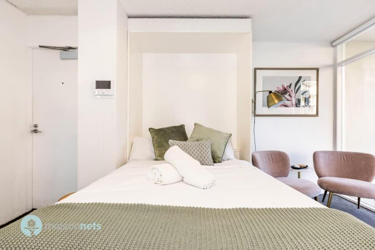 Studio Apt With Parking Balcony & Water Views Sídney Exterior foto