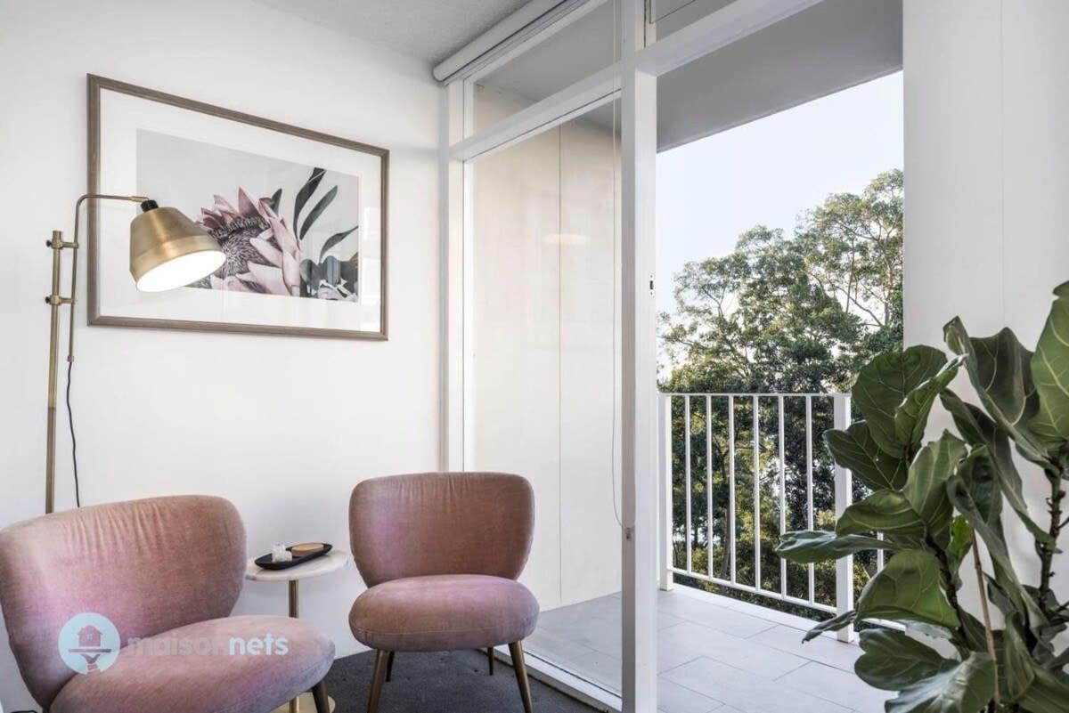 Studio Apt With Parking Balcony & Water Views Sídney Exterior foto