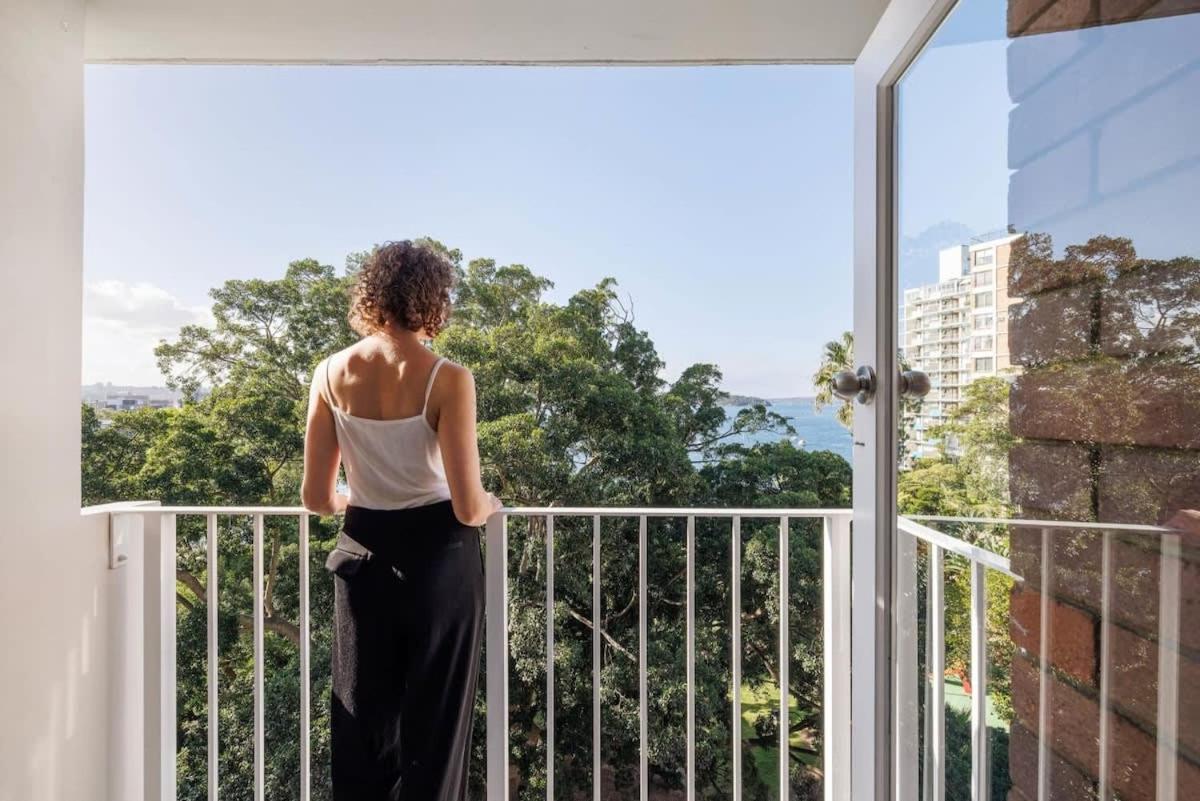 Studio Apt With Parking Balcony & Water Views Sídney Exterior foto
